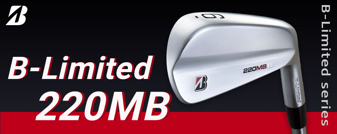 【カスタム専用モデル】B-Limited 220MB アイアン ※一部スペック取扱い中: |BRIDGESTONE GOLF Online ...