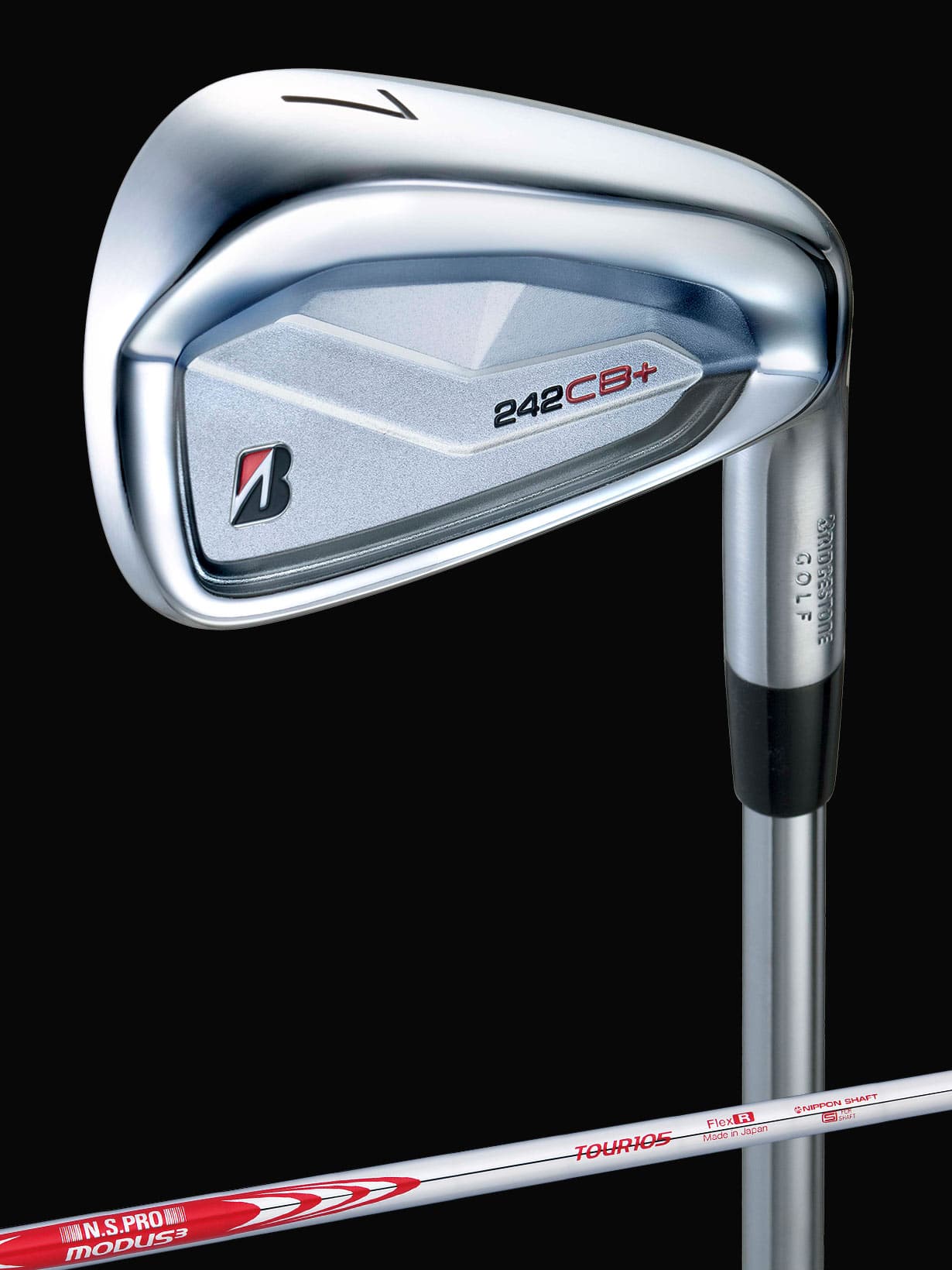 9月6日発売】 242CB+ IRON [N.S.PRO MODUS3 TOUR105] (スチール) 6本セット(#5～9,PW)(Sフレックス):  クラブ|BRIDGESTONE GOLF Online Store|ブリヂストンスポーツオンラインストア