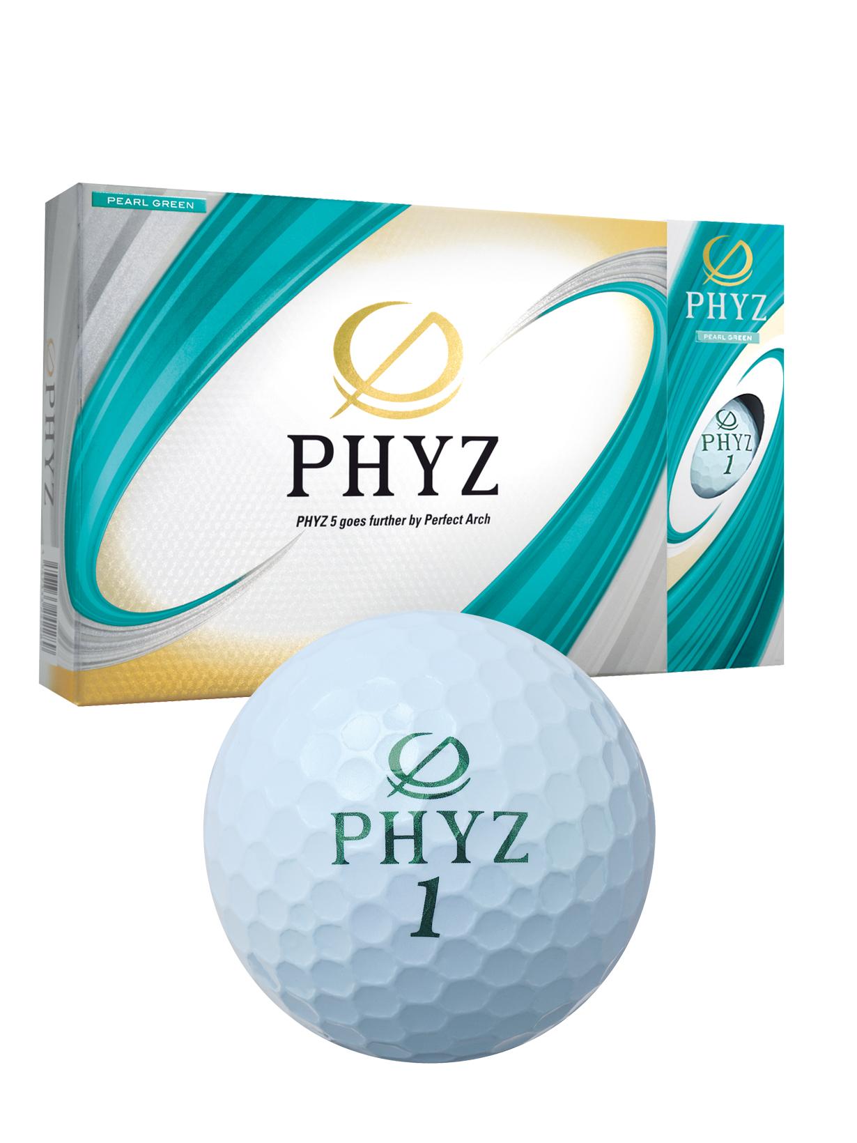 PHYZ 5（パールグリーン） [1ダース：12個](パールグリーン): ボール